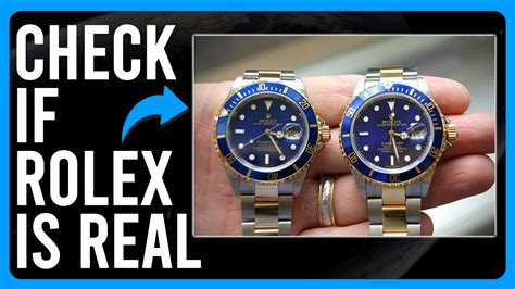 how do you tell a real rolex|how to identify a rolex.